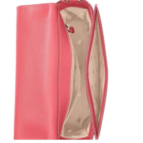 🎉NWT Kate Spade ♠️ Reegan smooth leather Pink Peppercorn tote with strap - Picture 12 of 14